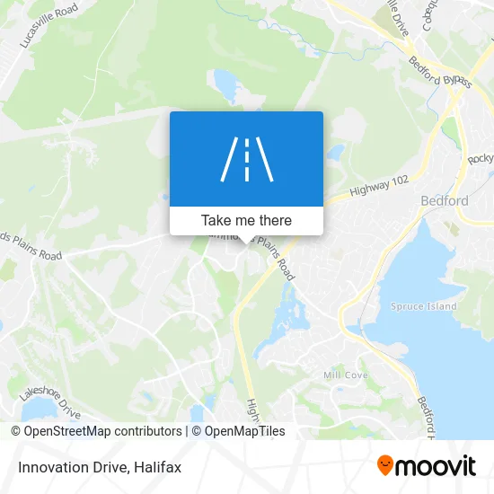 Innovation Drive map