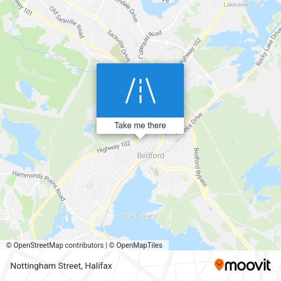 Nottingham Street plan