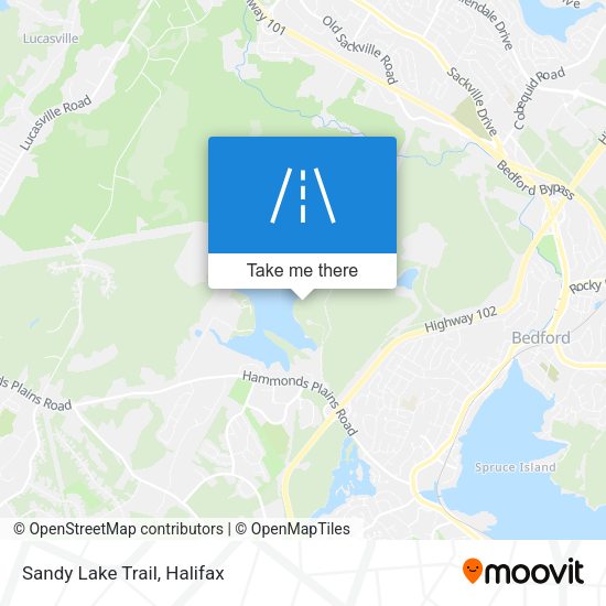Sandy Lake Trail plan