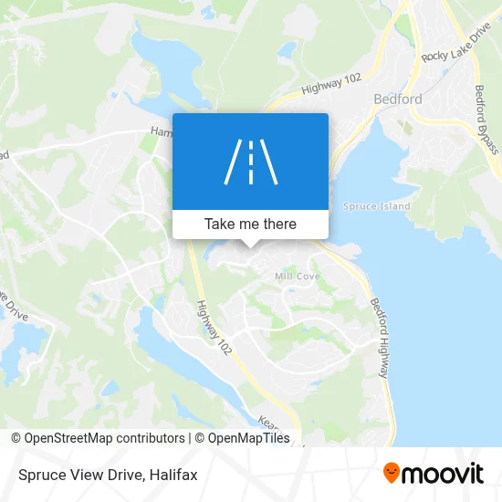 Spruce View Drive map