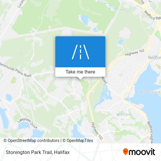 Stonington Park Trail plan