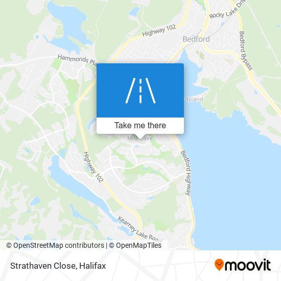 Strathaven Close plan