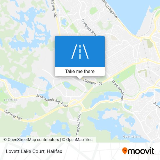 Lovett Lake Court plan