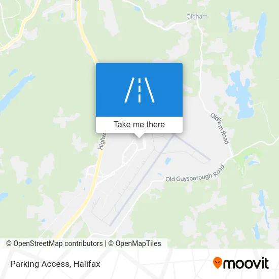 Parking Access map