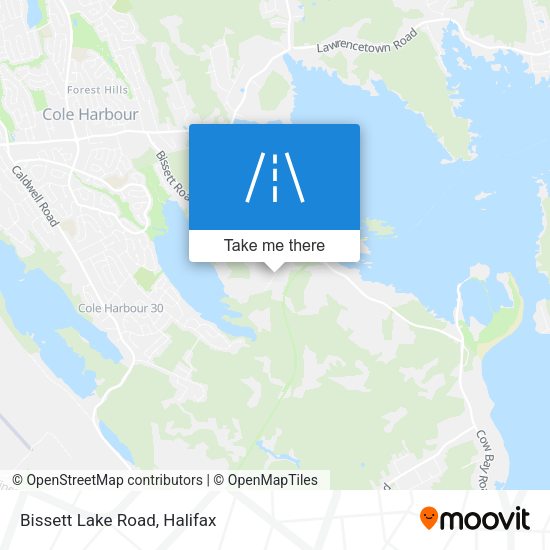 Bissett Lake Road plan