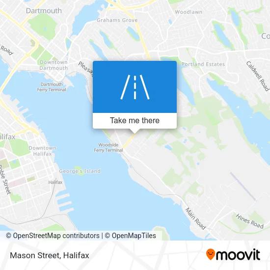 Mason Street map