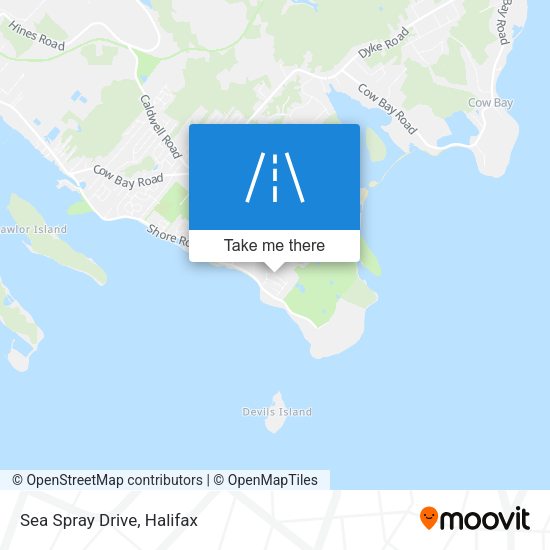 Sea Spray Drive map