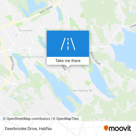 Deerbrooke Drive plan