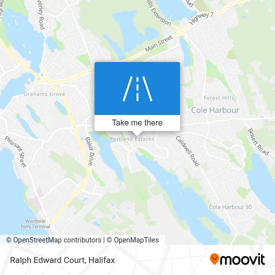 Ralph Edward Court map