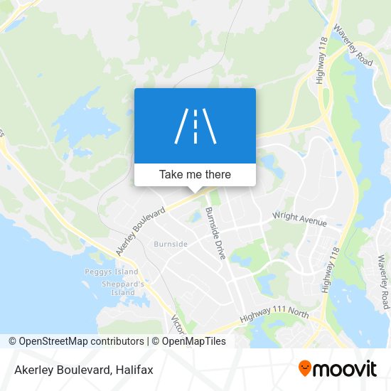 Akerley Boulevard plan