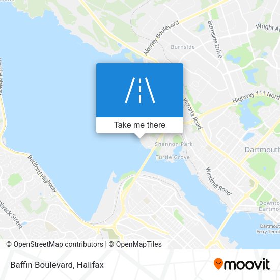 Baffin Boulevard plan