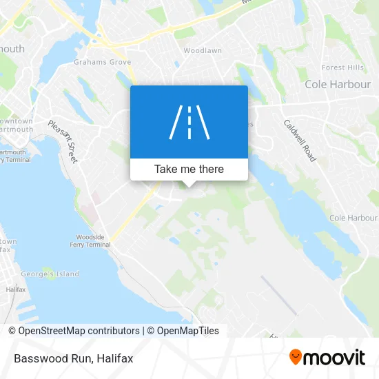 Basswood Run map