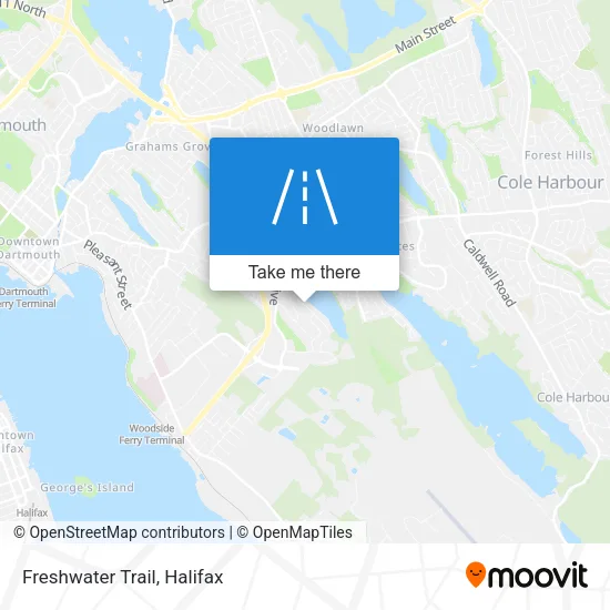 Freshwater Trail map