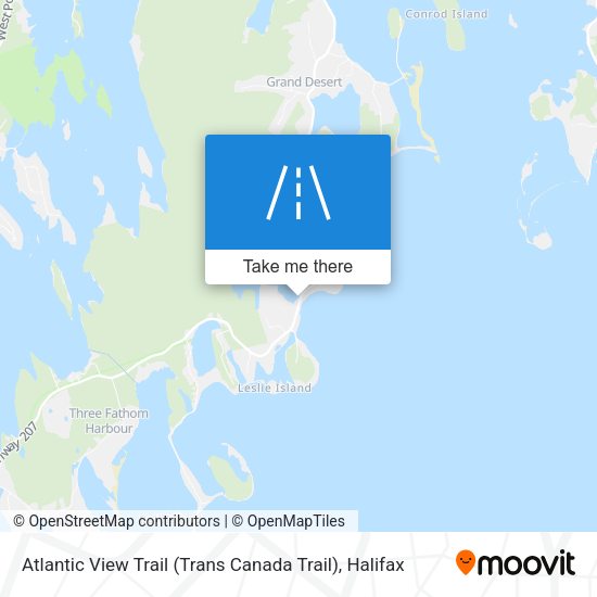Atlantic View Trail (Trans Canada Trail) plan