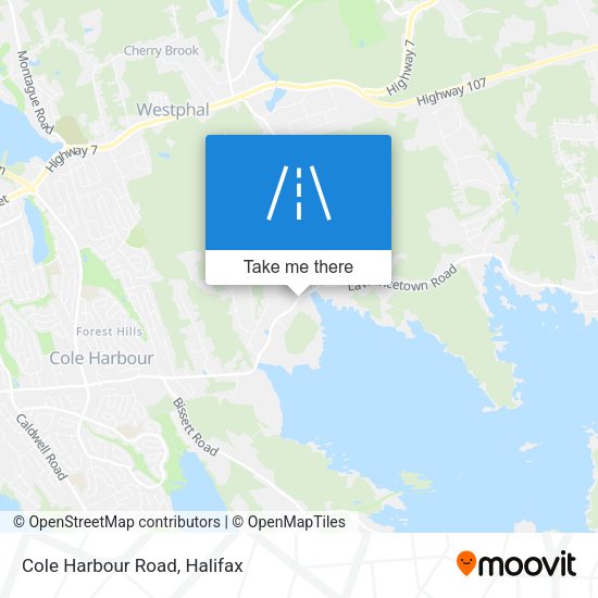 Cole Harbour Road plan