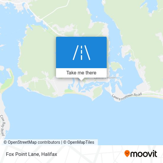 Fox Point Lane plan