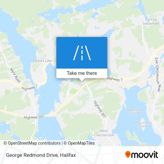 George Redmond Drive plan