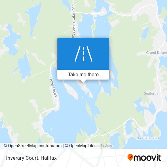 Inverary Court map