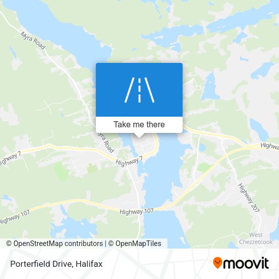 Porterfield Drive plan