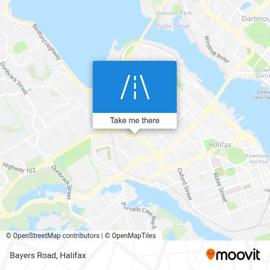 Bayers Road map