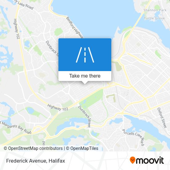 Frederick Avenue plan