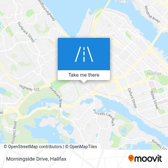 Morningside Drive map