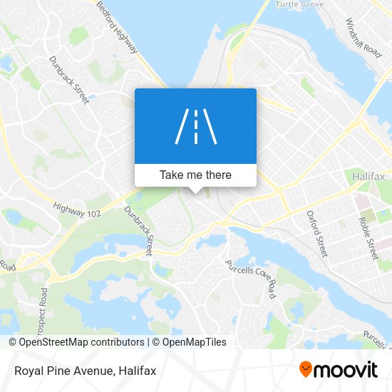 Royal Pine Avenue plan