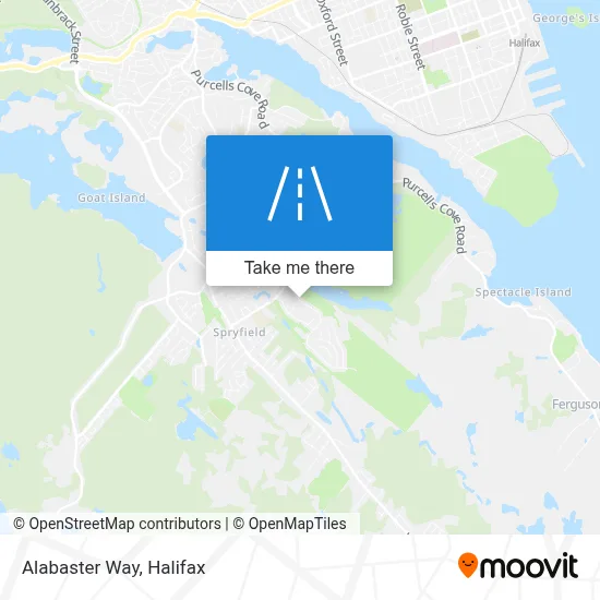 Alabaster Way map
