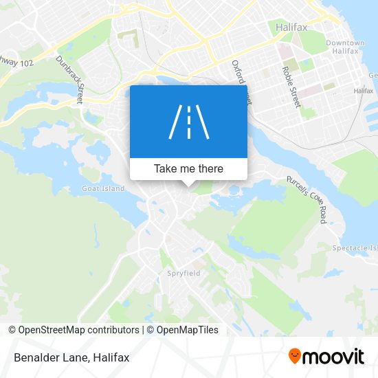 Benalder Lane plan