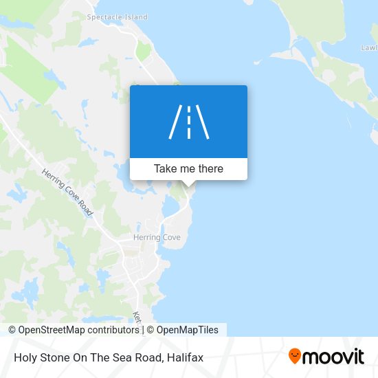 Holy Stone On The Sea Road map
