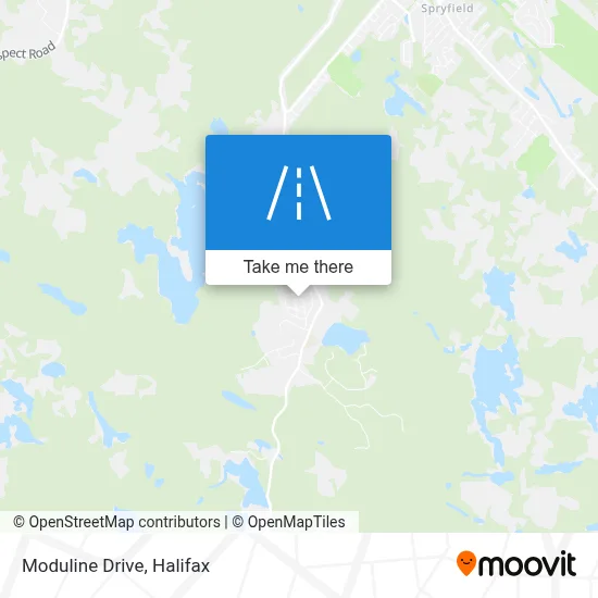 Moduline Drive map