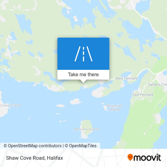 Shaw Cove Road plan