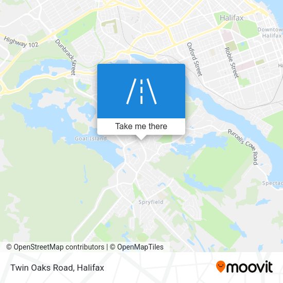 Twin Oaks Road plan