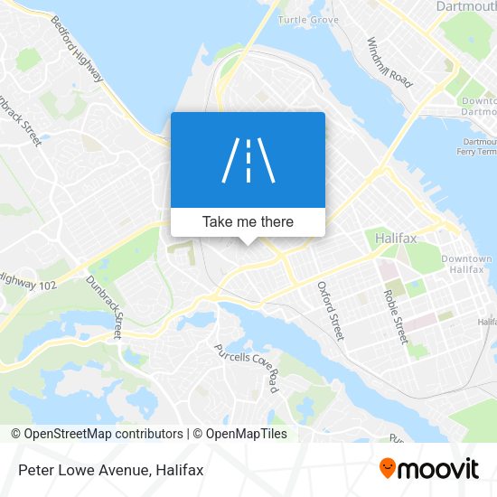 Peter Lowe Avenue plan