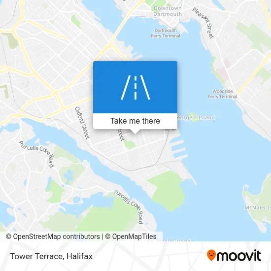 Tower Terrace map