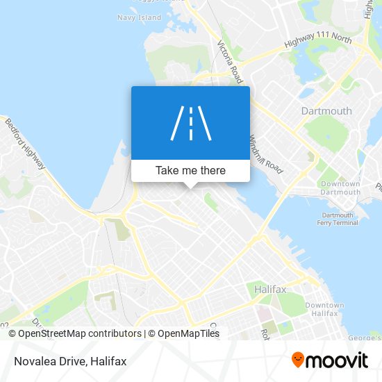 Novalea Drive map