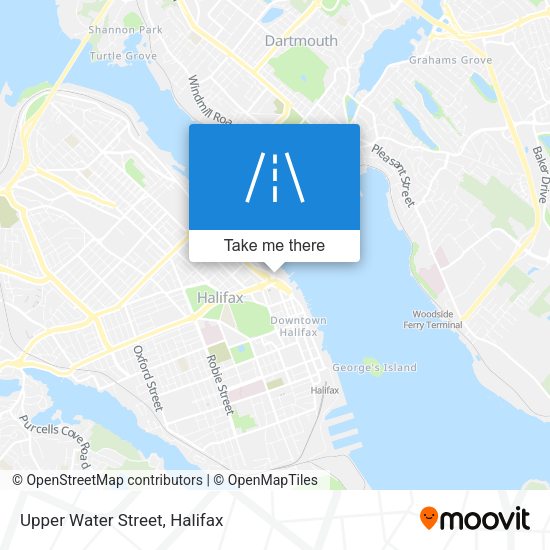Upper Water Street plan