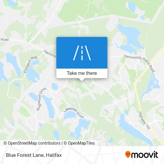Blue Forest Lane plan