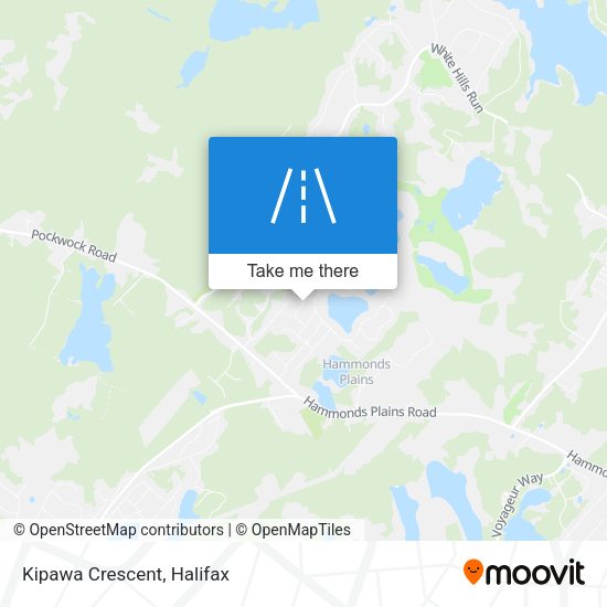 Kipawa Crescent map