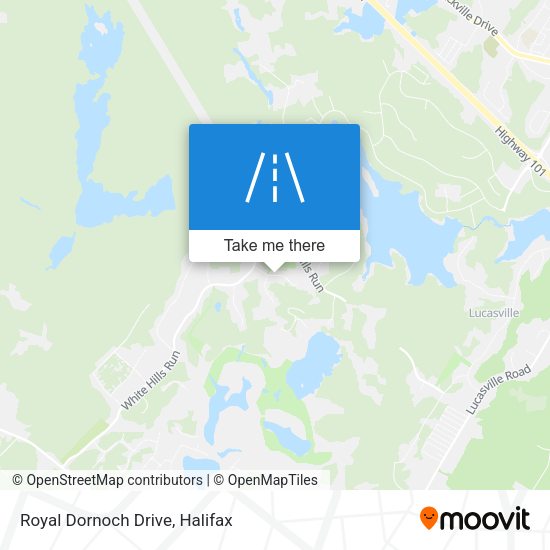 Royal Dornoch Drive map