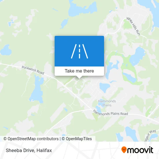 Sheeba Drive map
