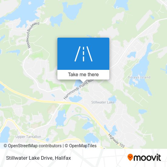 Stillwater Lake Drive map