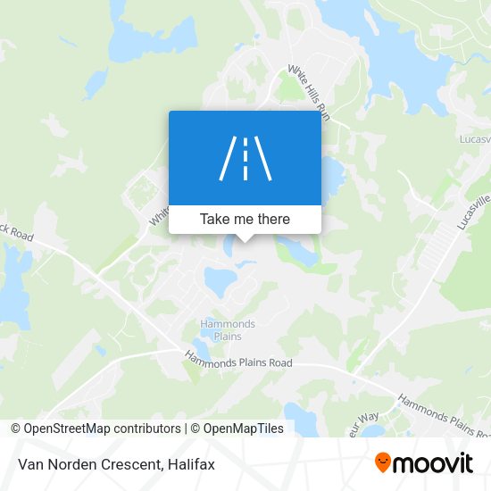 Van Norden Crescent map