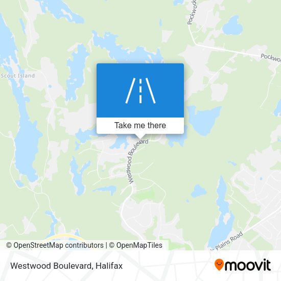 Westwood Boulevard map