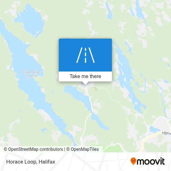 Horace Loop map