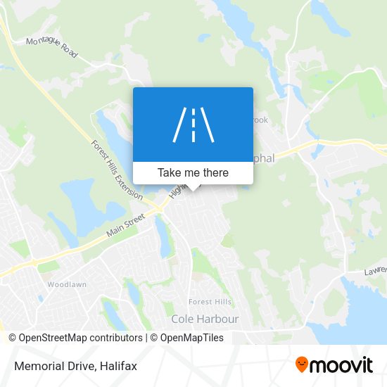 Memorial Drive plan