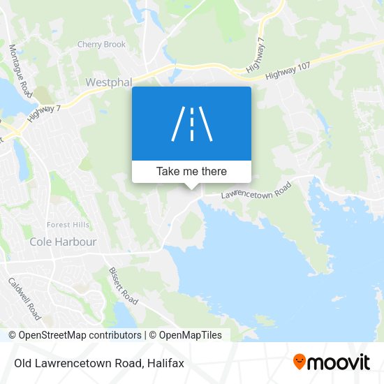 Old Lawrencetown Road plan