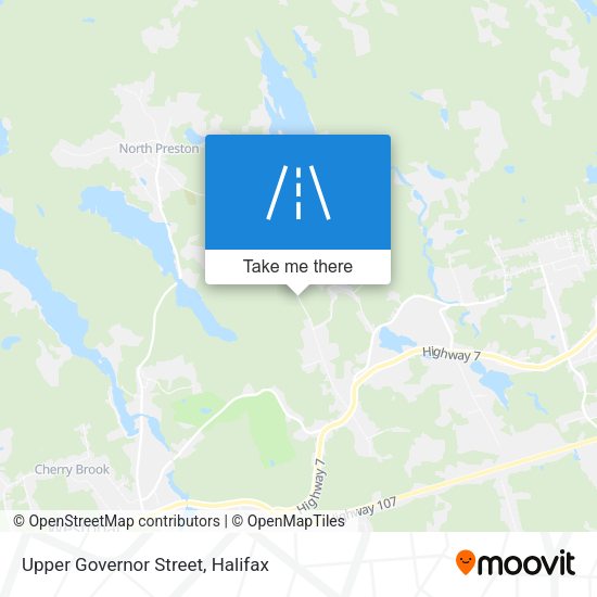 Upper Governor Street plan
