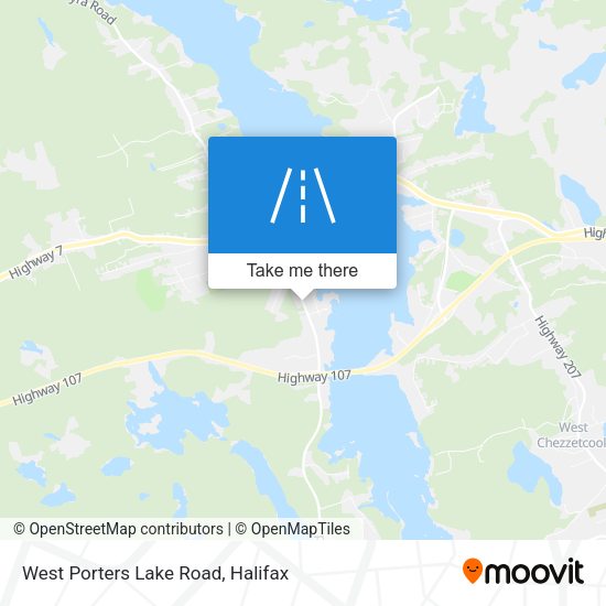 West Porters Lake Road plan