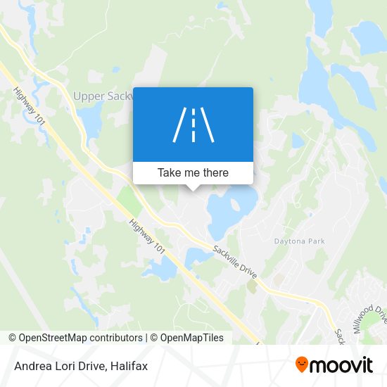 Andrea Lori Drive map